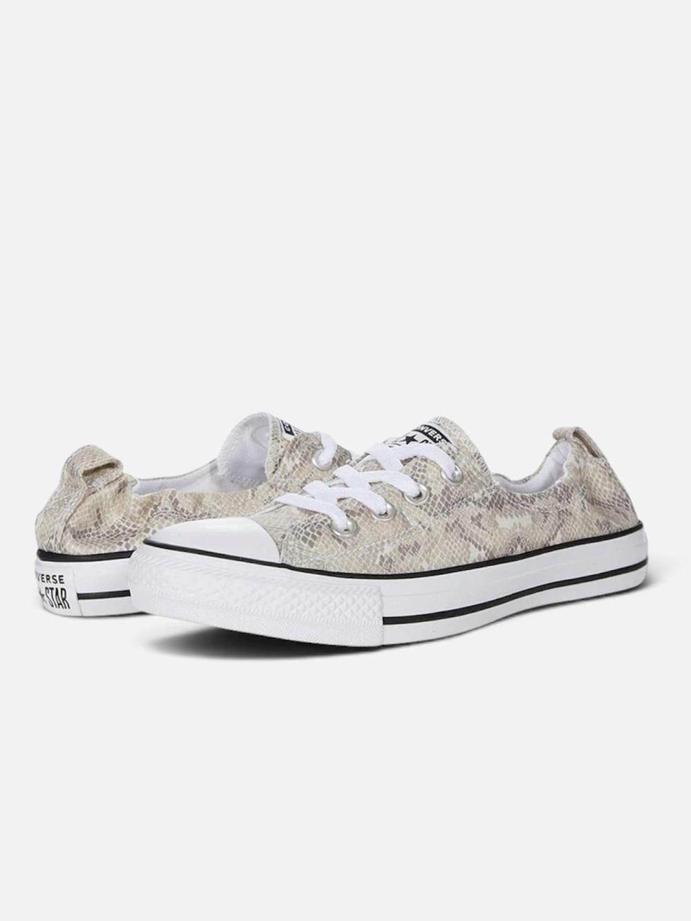 Converse Chuck Taylor All Star Shoreline Slip On Snake Women’s Sz 8 LIKE NEW